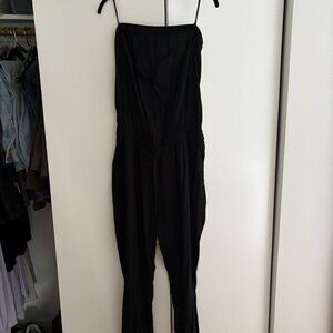 Talula Black Strapless Jumpsuit